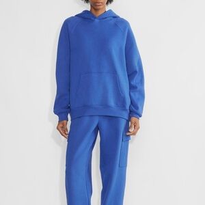 Aritzia Jazz Blue Sweat-fleece Set